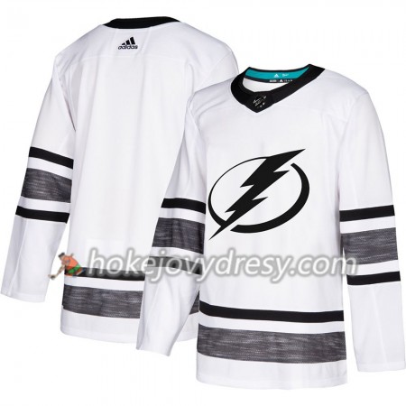 Pánské Hokejový Dres Tampa Bay Lightning Blank Bílá 2019 NHL All-Star Adidas Authentic